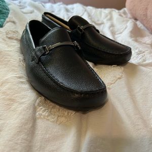 NWT Black Alfani Marcus Driver Loafer Dress Shoes Size 11